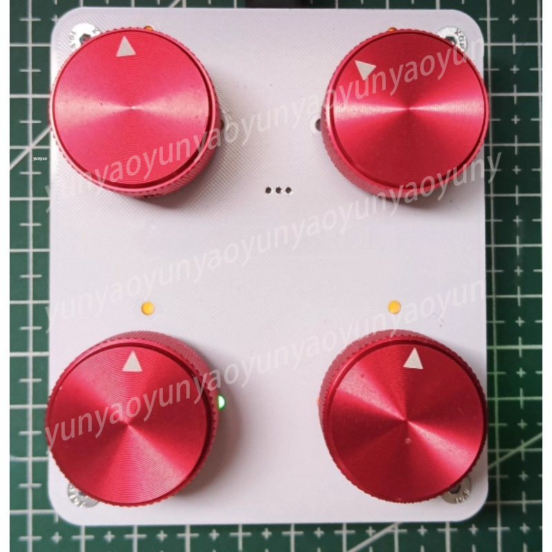 Audio Music Software - 4つのカスタムCCノブ付きMIDIコントローラー、USB-Cインターフェース、音量調整、音楽ホストソフトウェア、オーディオ制御機器