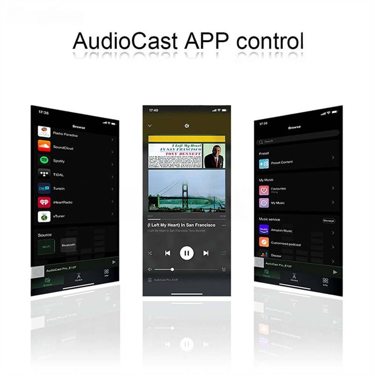 Music Audio Pro - Audiocast Pro M20 ワイヤレス WiFi オーディオ