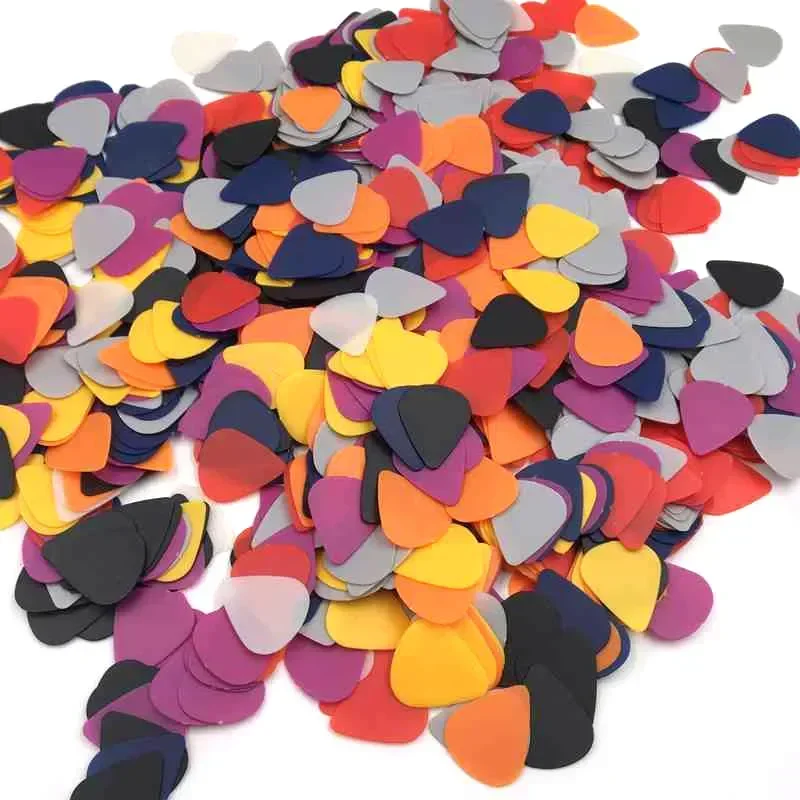 Electric Guitar Pick Pack - ギターピック、アコースティックアクセサリー、滑らかで厚さ0.5/0.75/1.0mm、100個