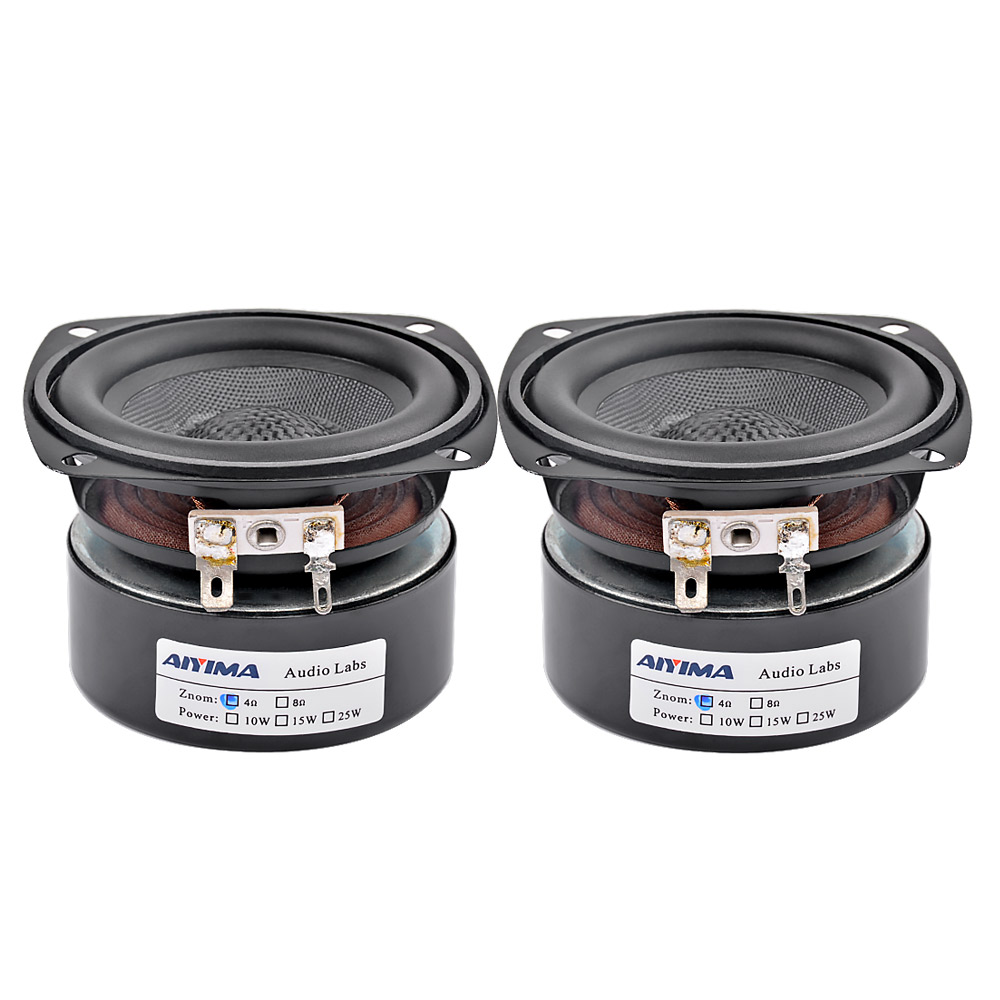 Audio Music Generator - Aiyima 2個3インチオーディオポータブルスピーカーaltavoz portatil 4 8オーム20 5wフルレンジハイファイ音楽スピーカーホームシアタースピーカー