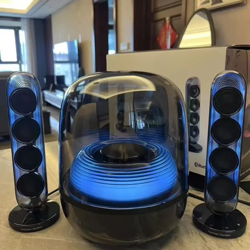 Audio Music Generator - ミュージッククリスタル第5世代シュアングアンエディションBluetoothオーディオブラックアートオーディオ