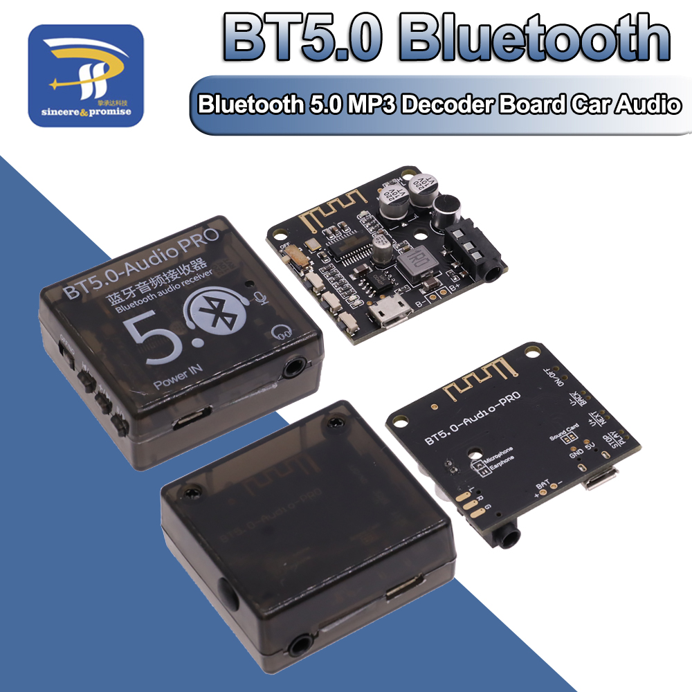 Music Audio Pro - Bluetooth 5.0 mp3ボックス,オーディオプロ受信機,mp3,ロスレスカープレーヤー,ワイヤレスステレオ,音楽アンプモジュール,bt5.0