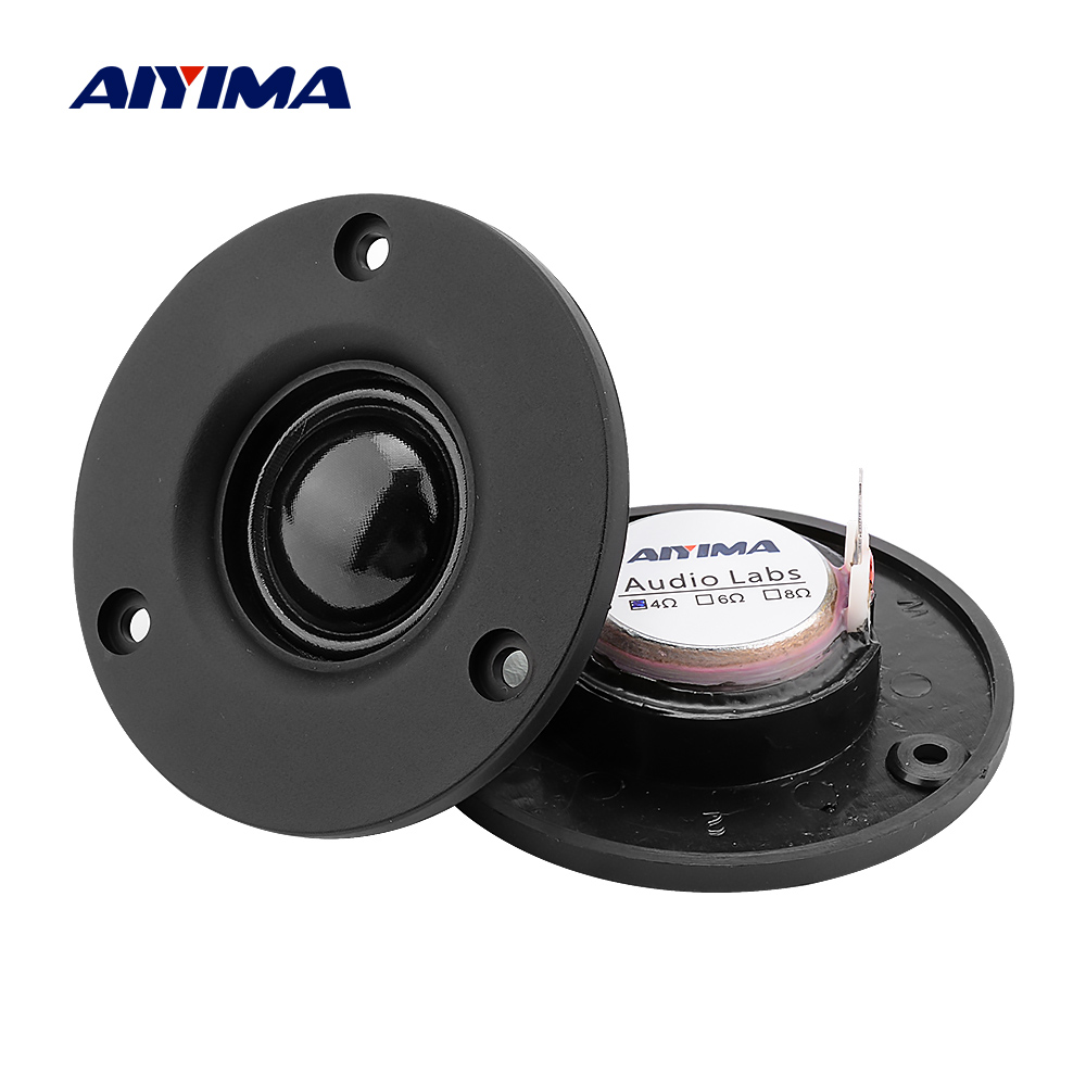 Audio Music Generator - Aiyima-ミュージックスピーカー,3インチツイーター,25コア,シルク4 6オーム,20W,2個