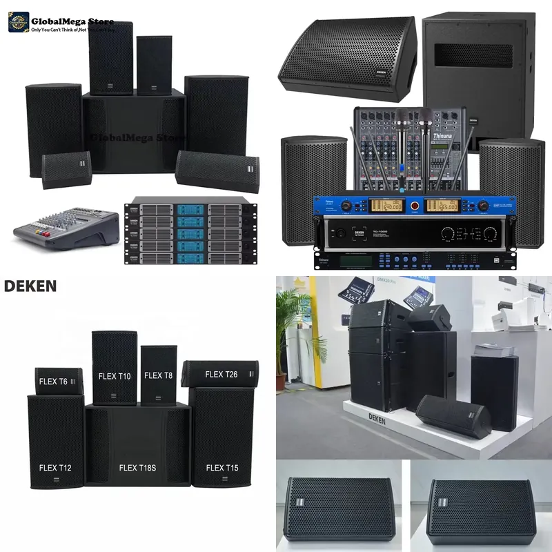 Music Audio Pro - FLEX-T10 10インチ 2ユニット 2ウェイ プロオーディオ ステージ