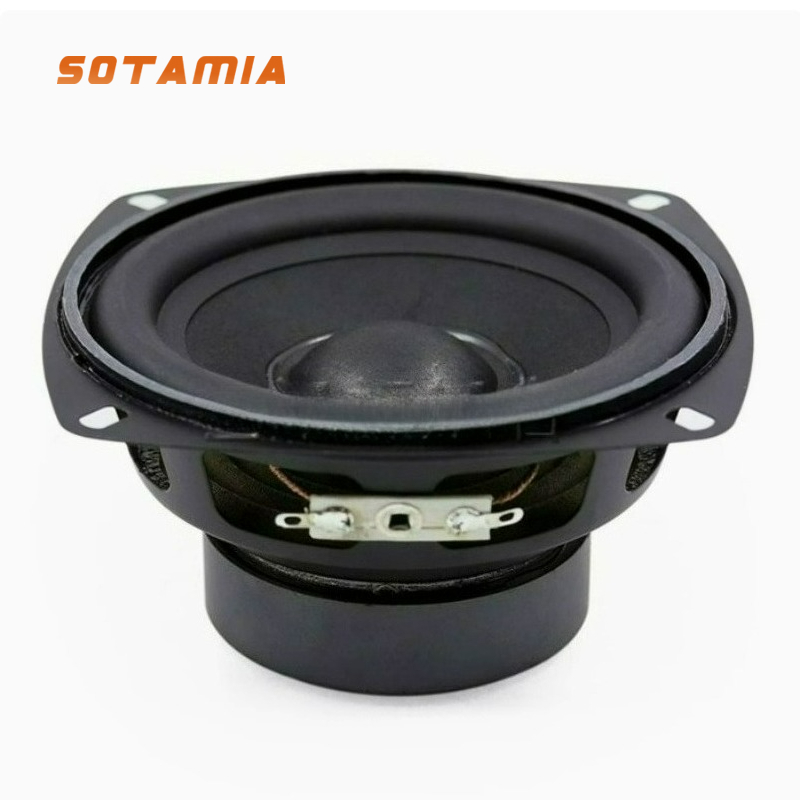 Audio Music Generator - SOTAMIA 1個 4インチ低音オーディオスピーカー 105mm 4/8Ω 20W