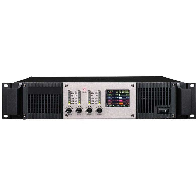 Music Audio Pro - 220V/110V 800W×4 DJパワーアンプ ET4.8 Pro クラスHアンプ