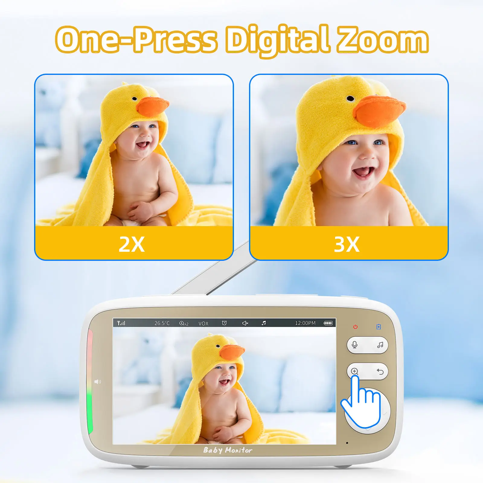 2pcs ズームレンズのカメラ、対面音声、HD 720P の - Audio Music To Video のレビューと価格