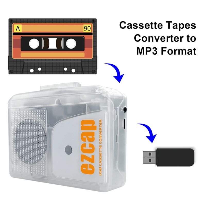 N91R-USB カセットプレーヤー ウォークマン ステレオ - Audio Music File のレビューと価格