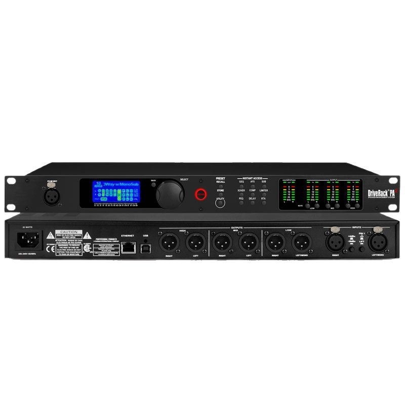 PA2 DriverRack デジタルオーディオプロセッサー - Audio Music Software のレビューと価格