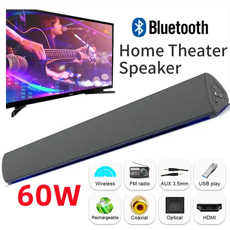 3Dステレオサウンドシステム,Bluetoothサウンドバー - Audio Music Generator のレビューと価格