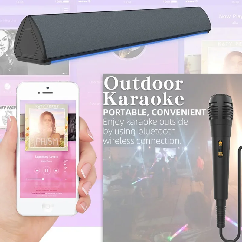 3Dステレオサウンドシステム,Bluetoothサウンドバー - Audio Music Generator のレビューと価格