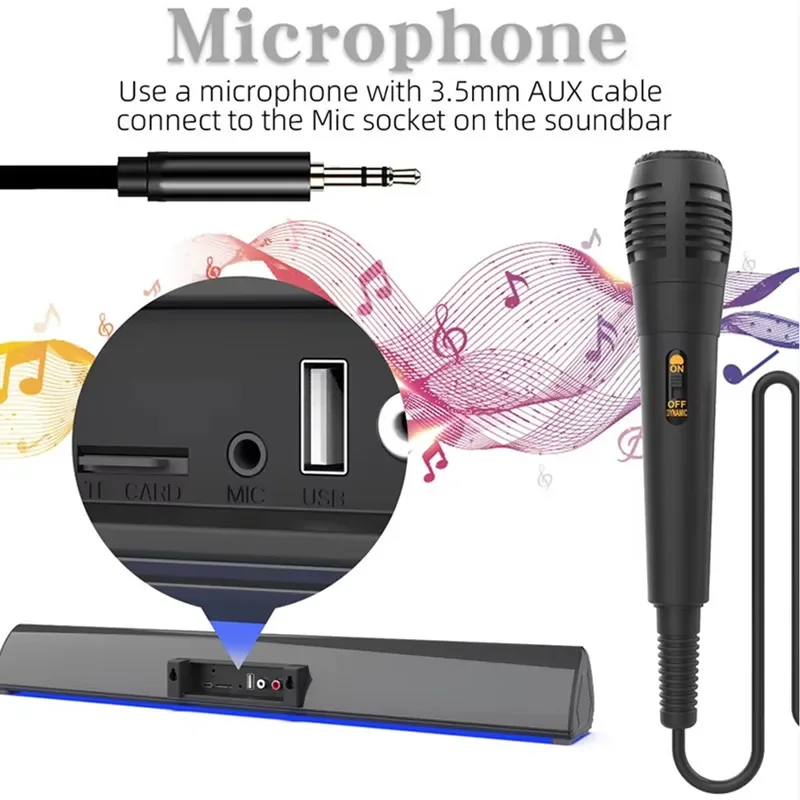 3Dステレオサウンドシステム,Bluetoothサウンドバー - Audio Music Generator のレビューと価格