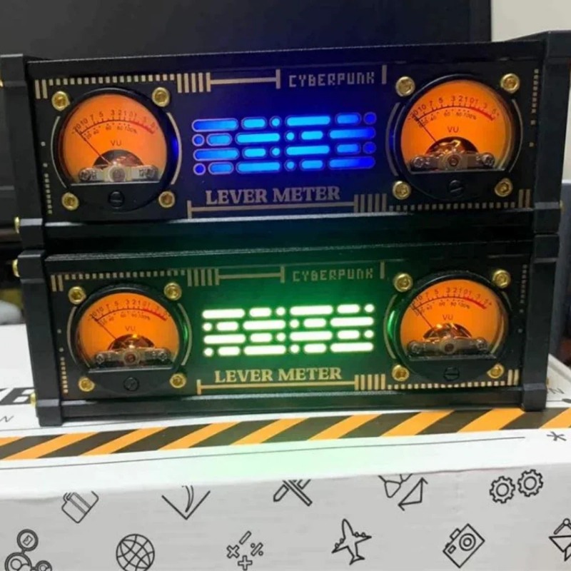 電子アナログvレベルメーター,rgbライト,バックライト付き - Audio Music Visualizer のレビューと価格