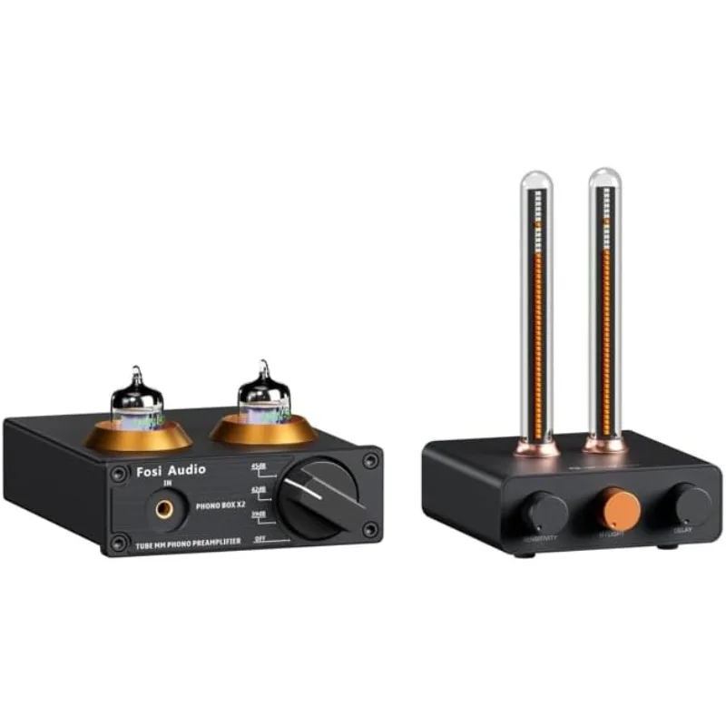 Box X2 フォノプリアンプ、ミニステレオオーディオHi- - Audio Music Visualizer のレビューと価格