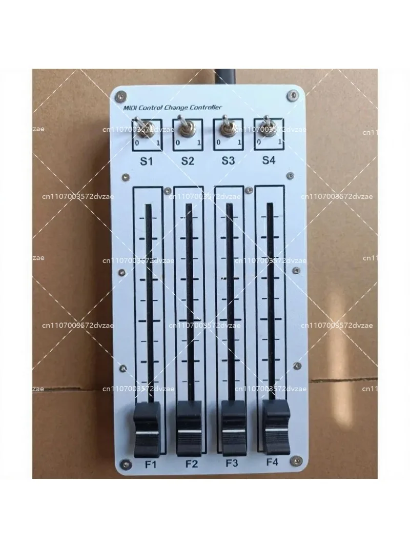 4チャンネル100mmスライドフェーダーUSB MIDIコン - Audio Music Software のレビューと価格