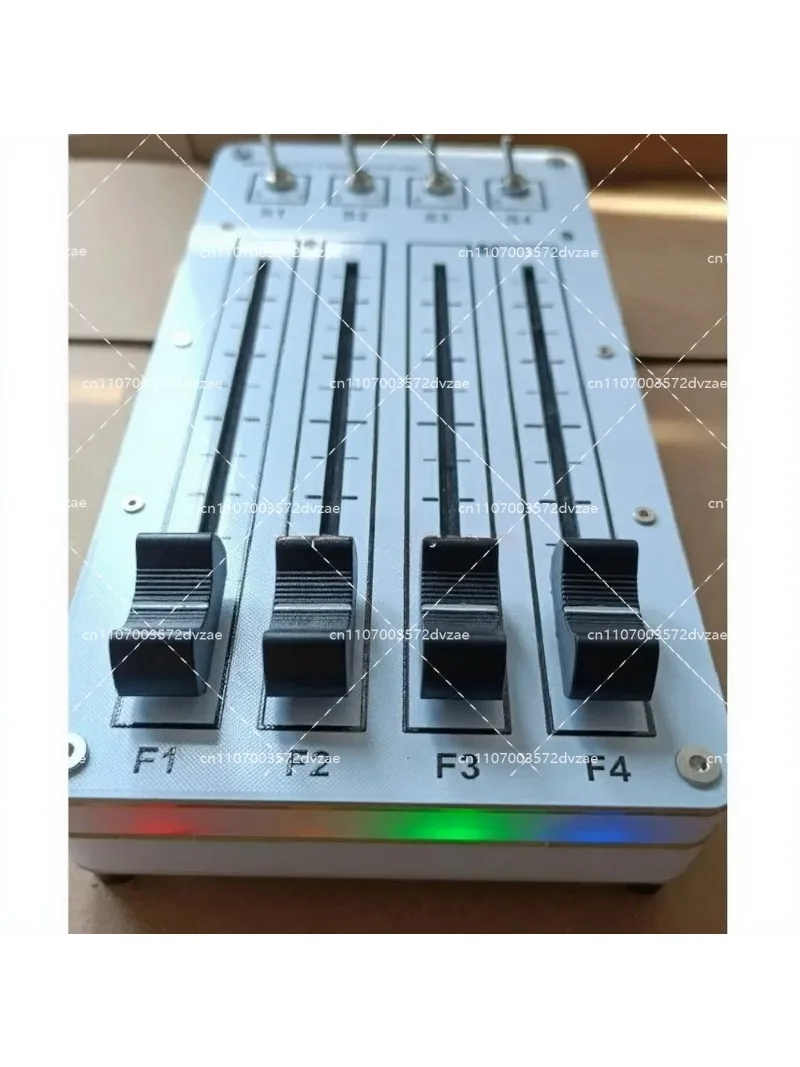 4チャンネル100mmスライドフェーダーUSB MIDIコン - Audio Music Software のレビューと価格