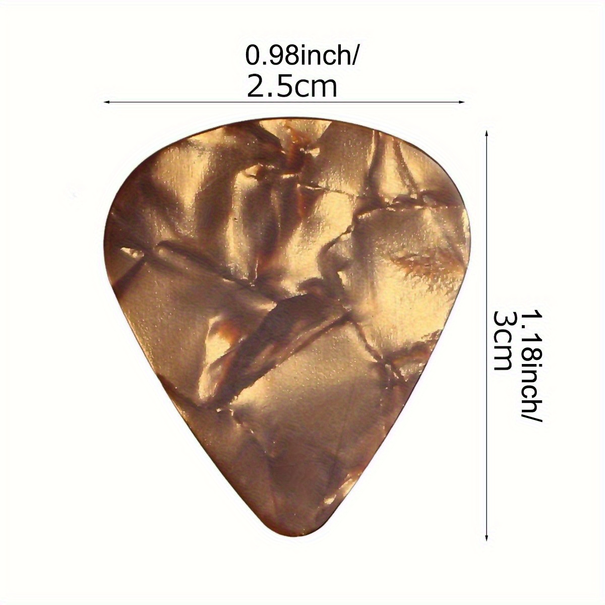 81個入り 0.46mm セルロイド製ギターピック、標準ピッ - Electric Guitar Pick Pack のレビューと価格