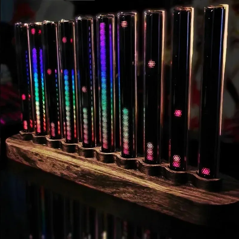RGBピックアップライト,LEDディスプレイ,サウンドレベル - Audio Music Visualizer のレビューと価格