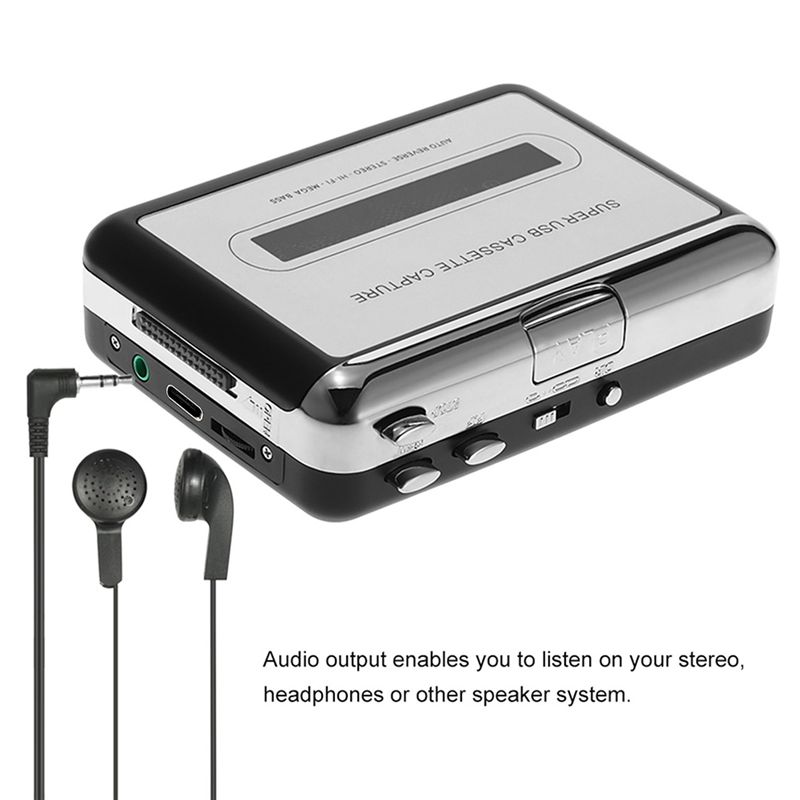 M52K-USBカセットテーププレーヤーからMP3コンバータ - Audio Music File のレビューと価格