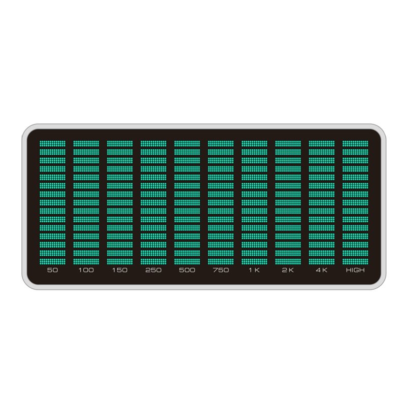 AK1016 LED スペクトラム ディスプレイ グリーン  - Audio Music Visualizer のレビューと価格