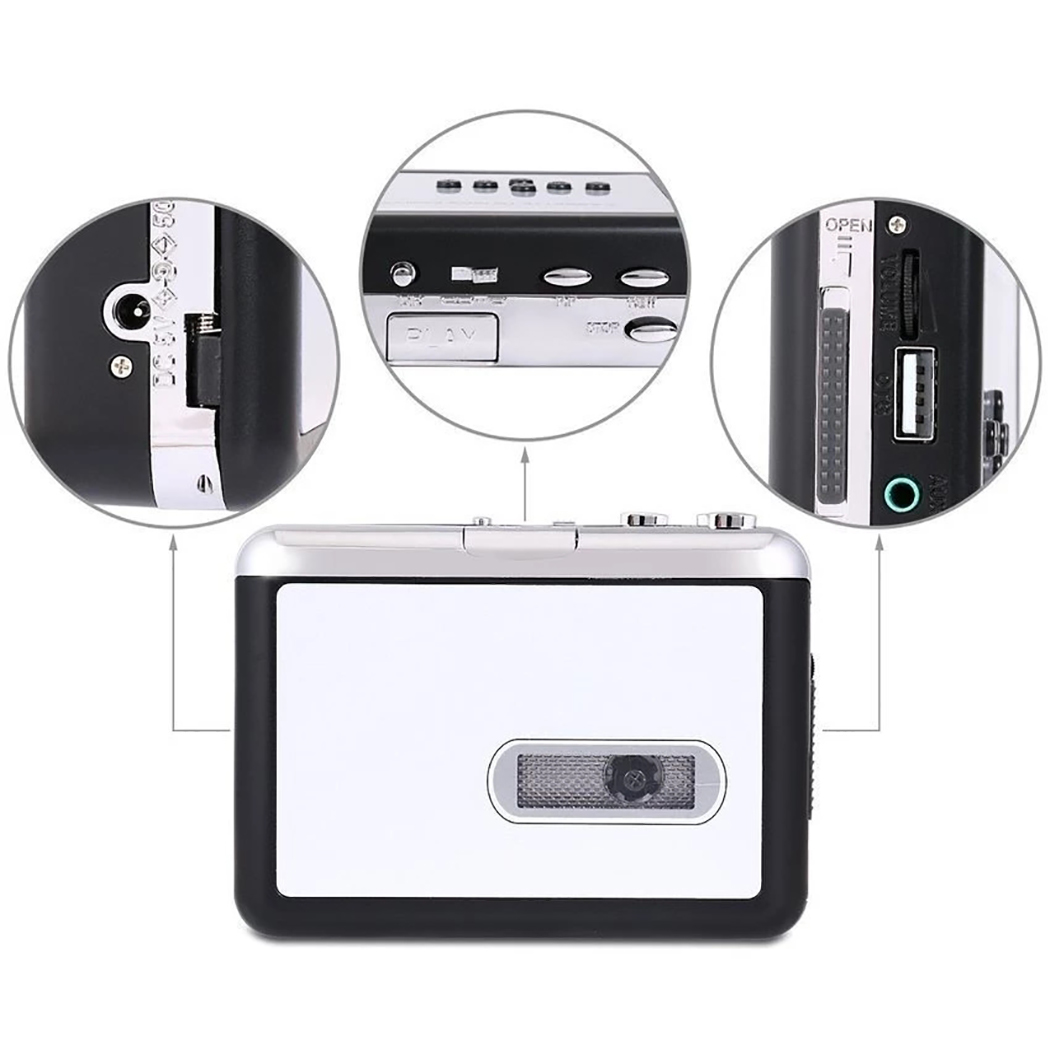 Ezcap 231 USBカセット音楽プレーヤーからmp3へ - Audio Music File のレビューと価格