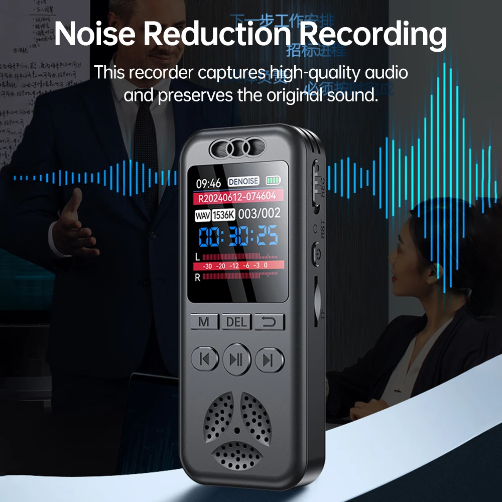 16GB デジタルボイスレコーダー 音声起動オーディオ録音  - Audio Music File のレビューと価格
