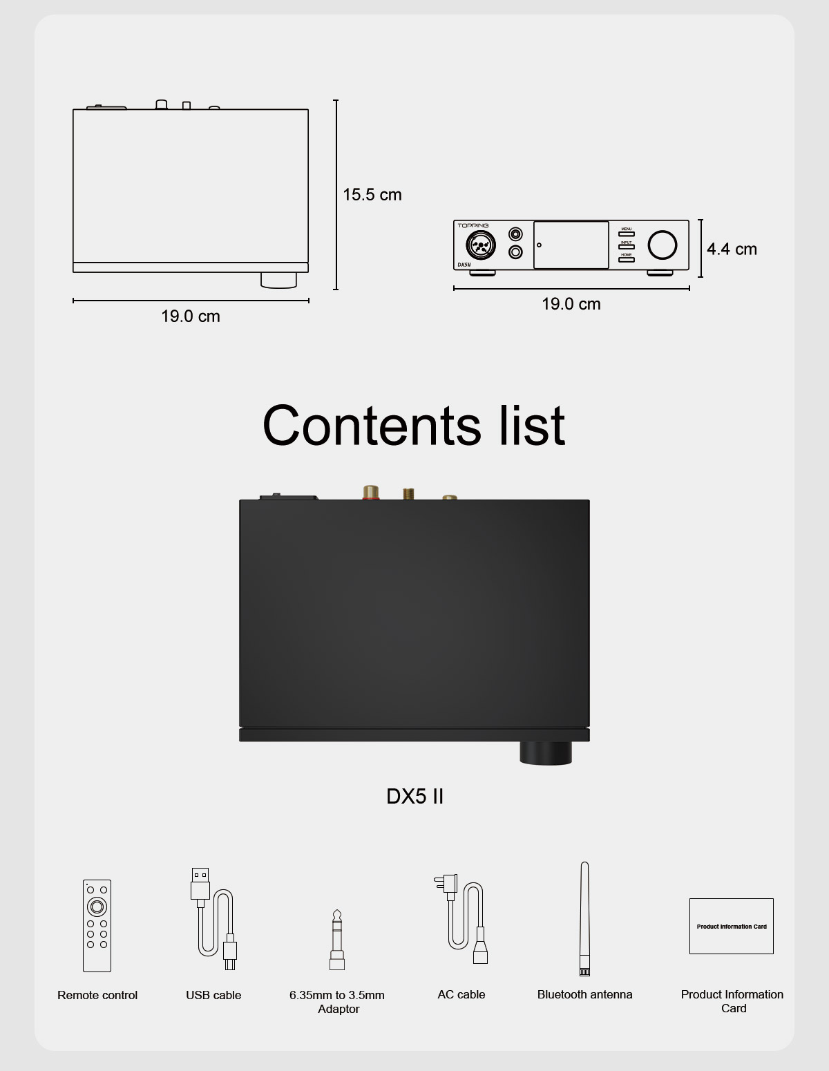 Topping DX5II DX5 II デジタル音楽オーデ - Audio Music Generator のレビューと価格