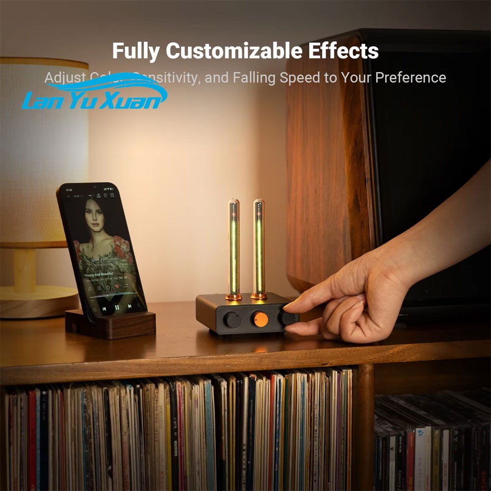 Fosi Audio AH-01A ミュージックビジュアライ - Audio Music Visualizer のレビューと価格